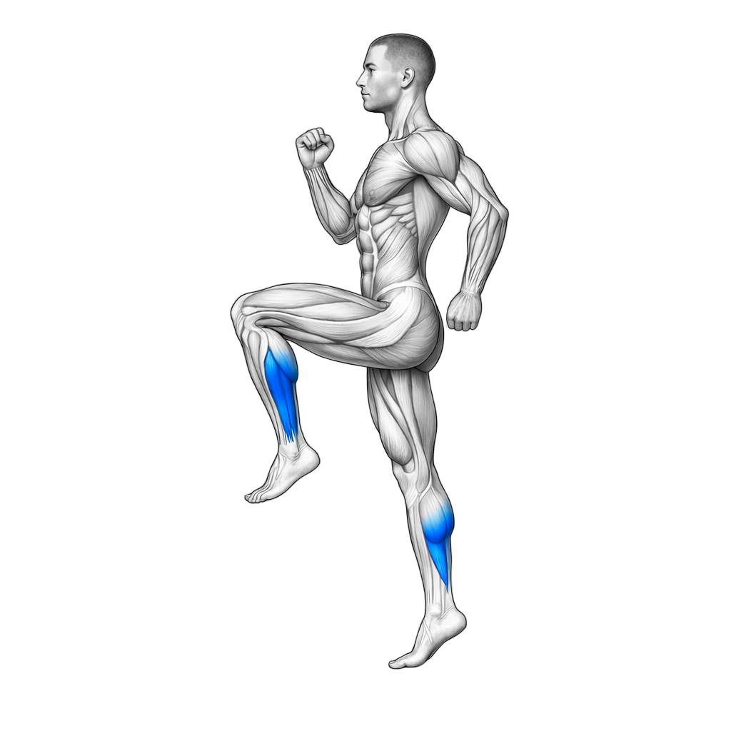 B-Skips exercise demonstration