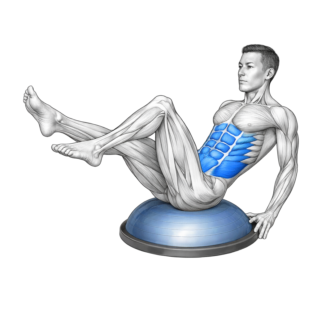 Balance Trainer Braced Bicycle Kicks