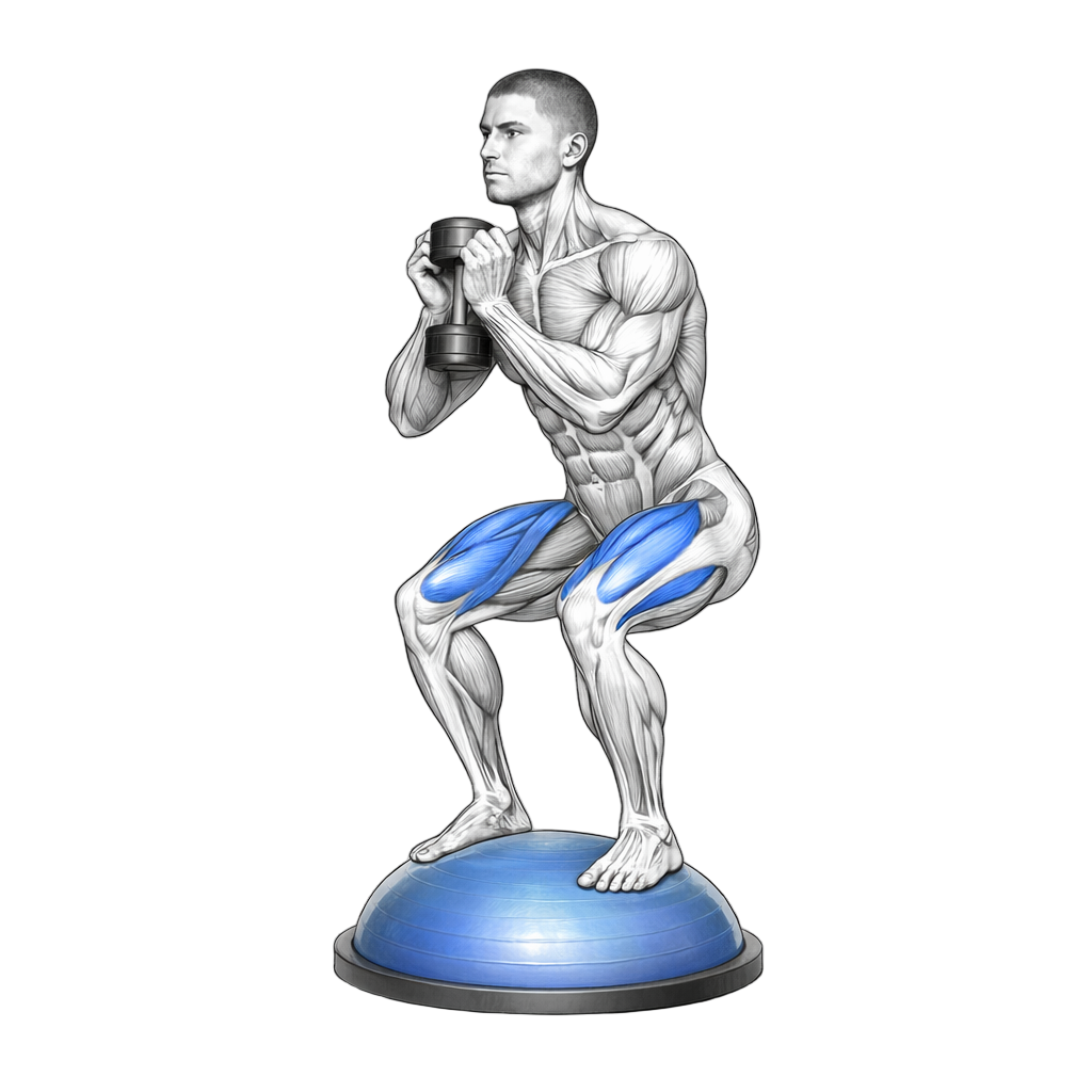 Balance Trainer Goblet Squat