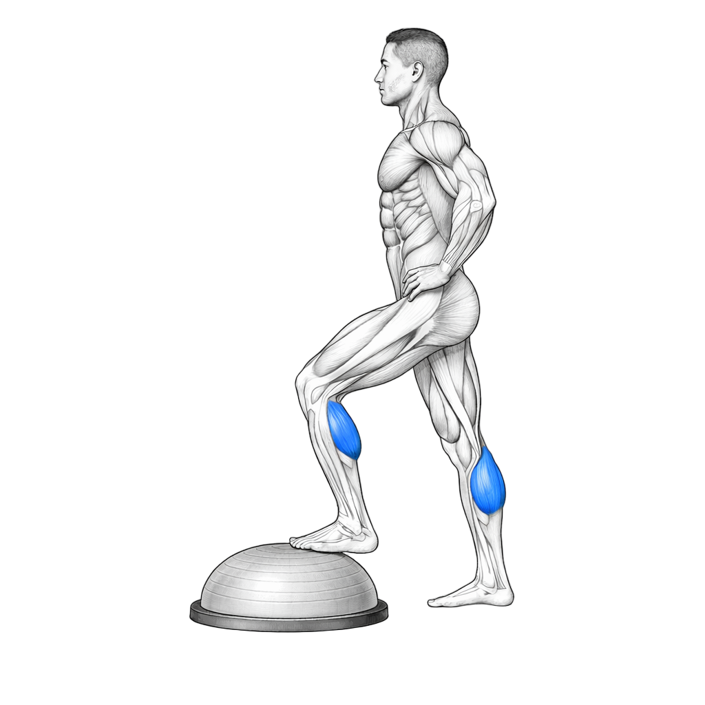 Balance Trainer Lateral Floor Toe Taps