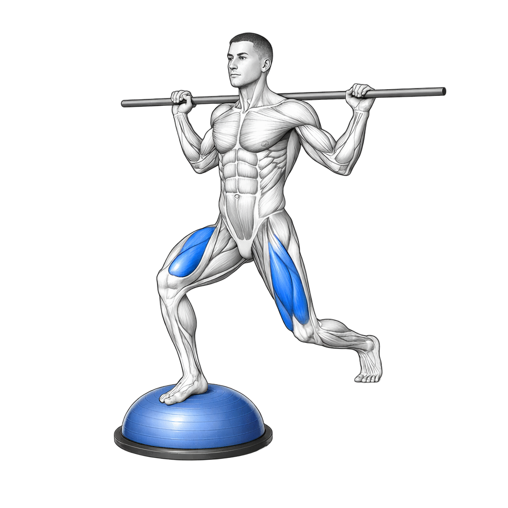 Balance Trainer Single Leg Glute Drop