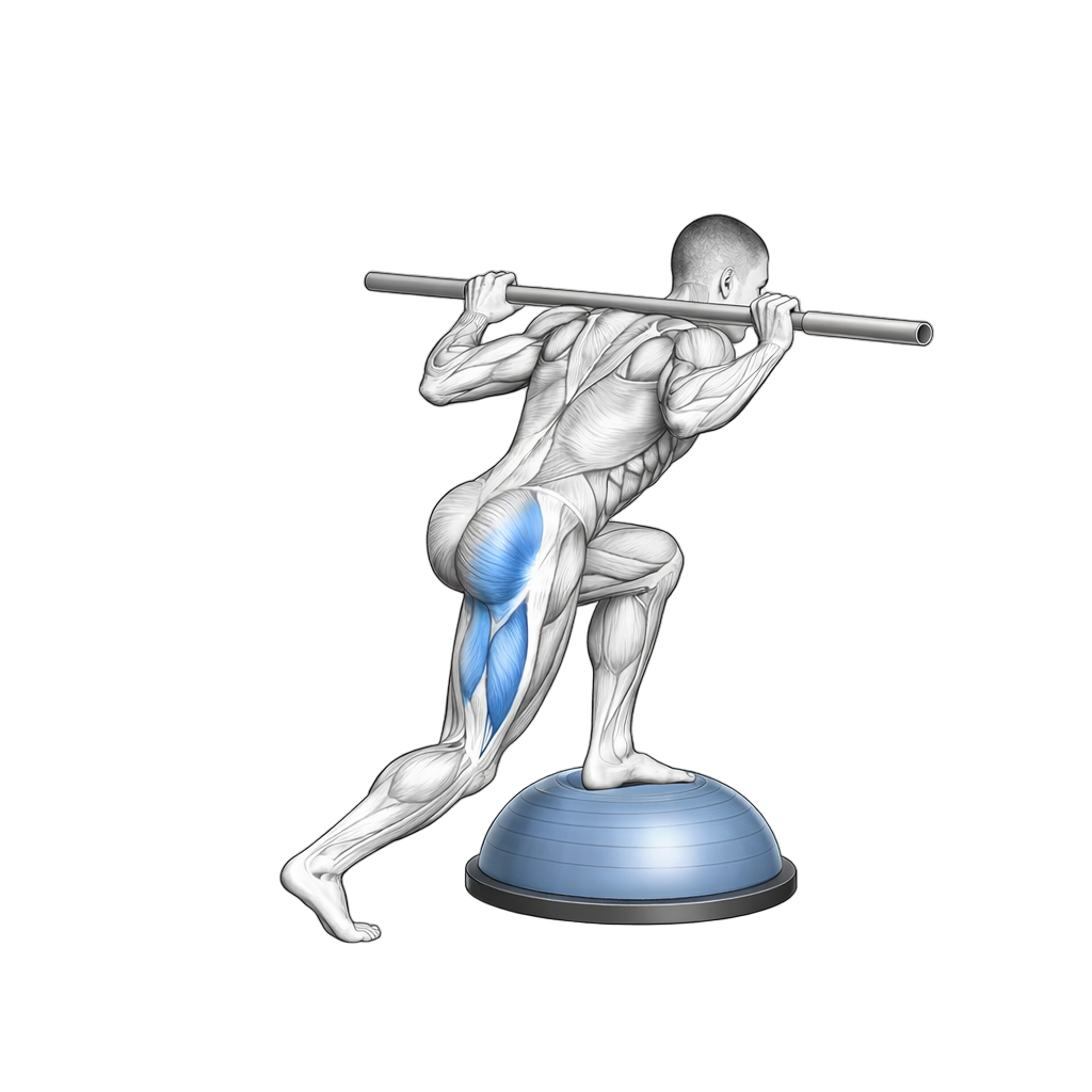 Balance Trainer Single Leg Kneeling Good Morning