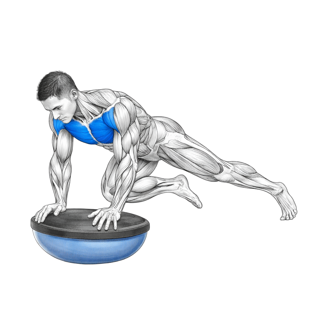 Balance Trainer Spiderman Push Up