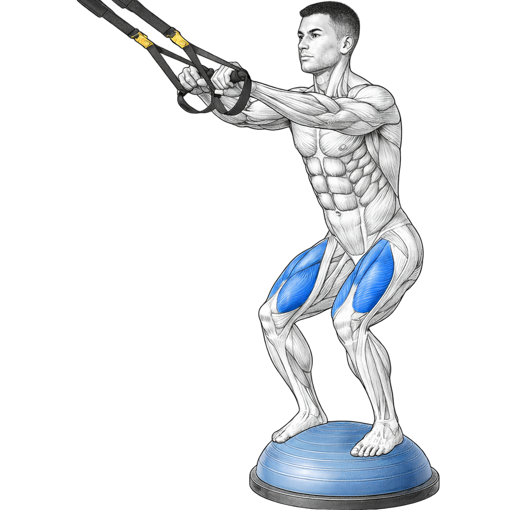 Balance Trainer TRX Squat Jumps