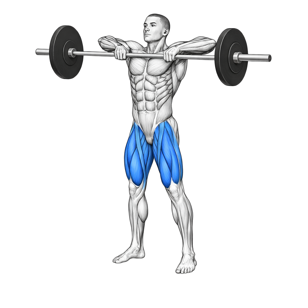Barbell High Pull exercise demonstration