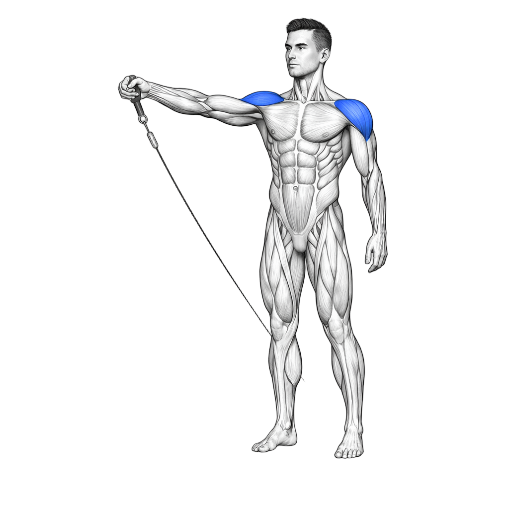 Behind the Back Cable Lateral Raise