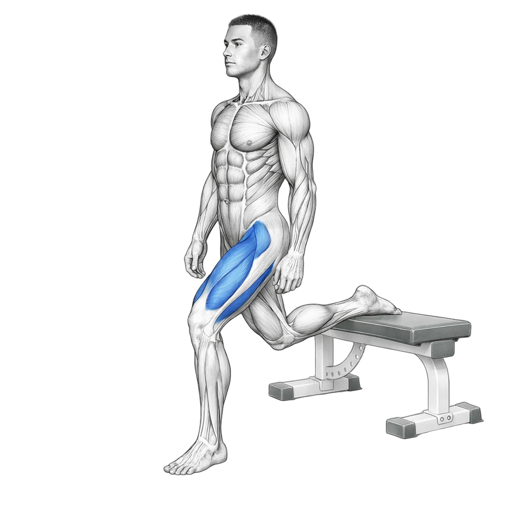 Bodyweight Bulgarian Split Squat