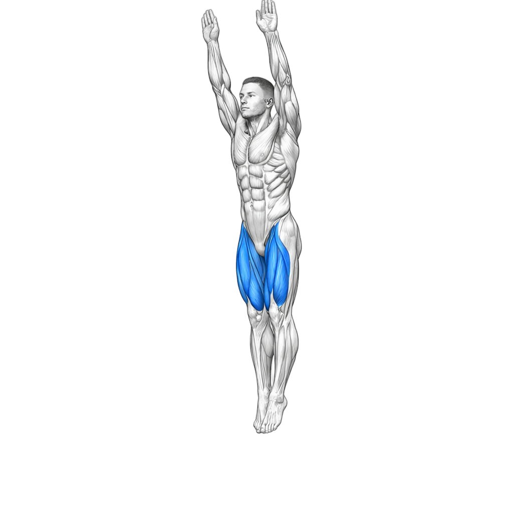 Burpee High Jump exercise demonstration