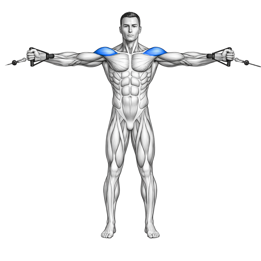 Cable Rear Delt Fly