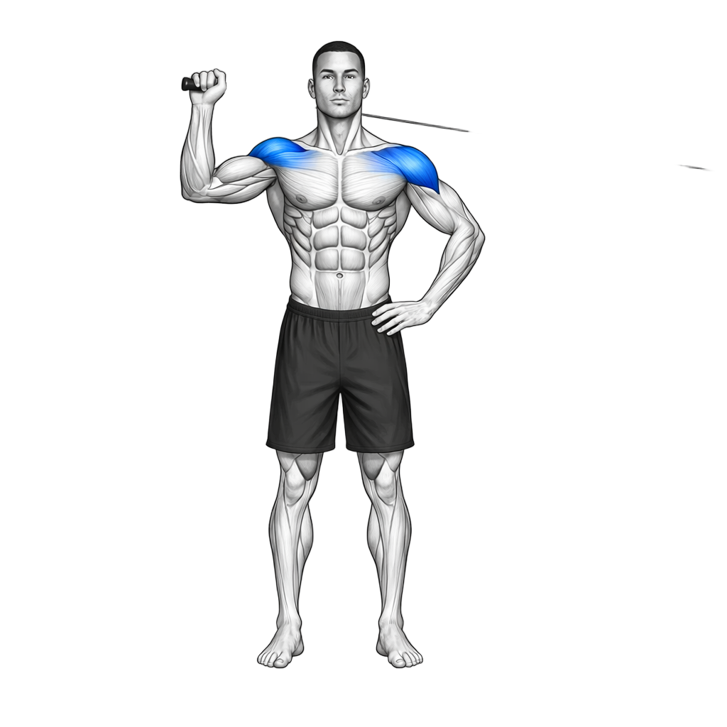 Cable Shoulder External Rotation at 90