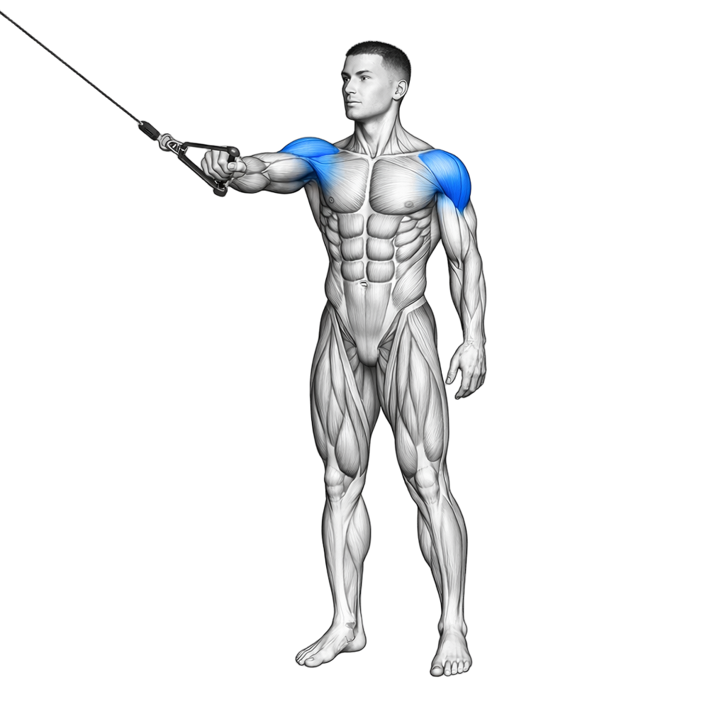 Cable Shoulder Internal Rotation at 90