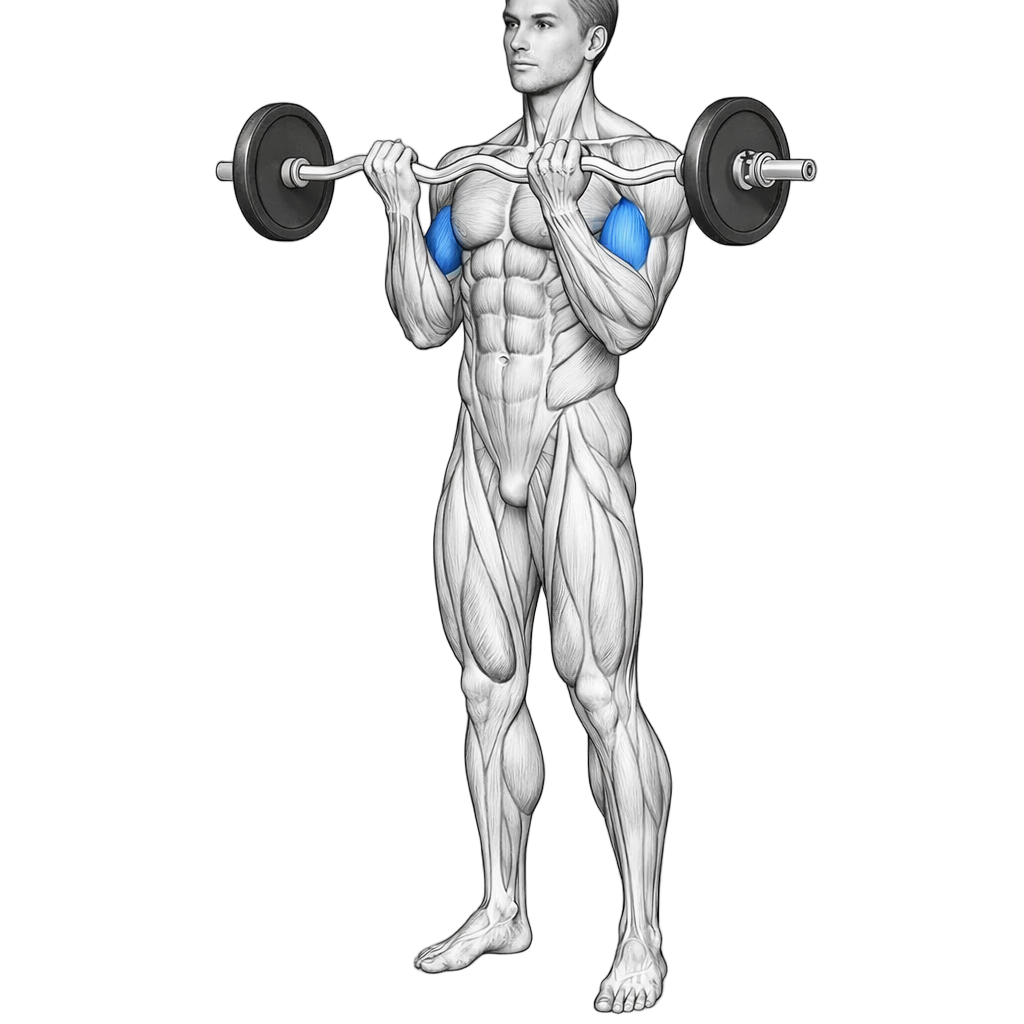 Close-Grip EZ-Bar Curl