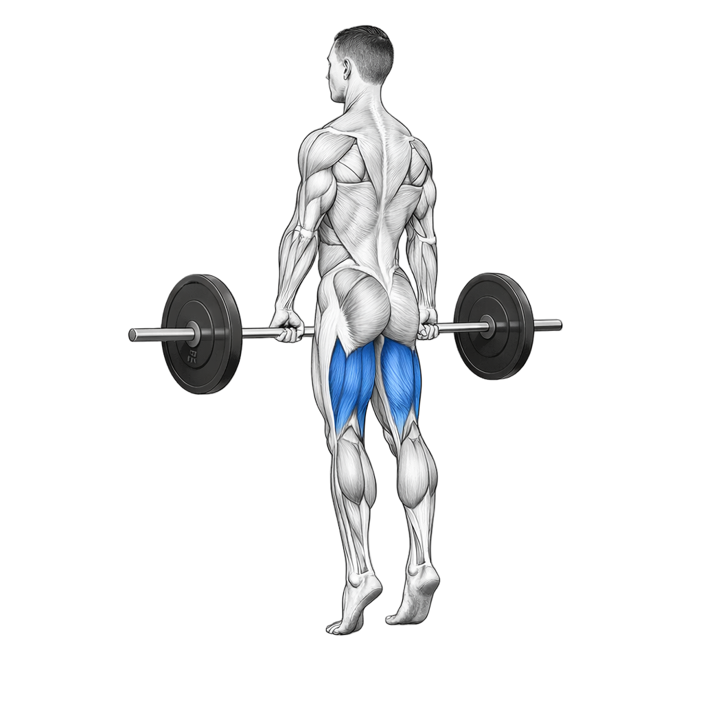 Deadlift to Calf Raise