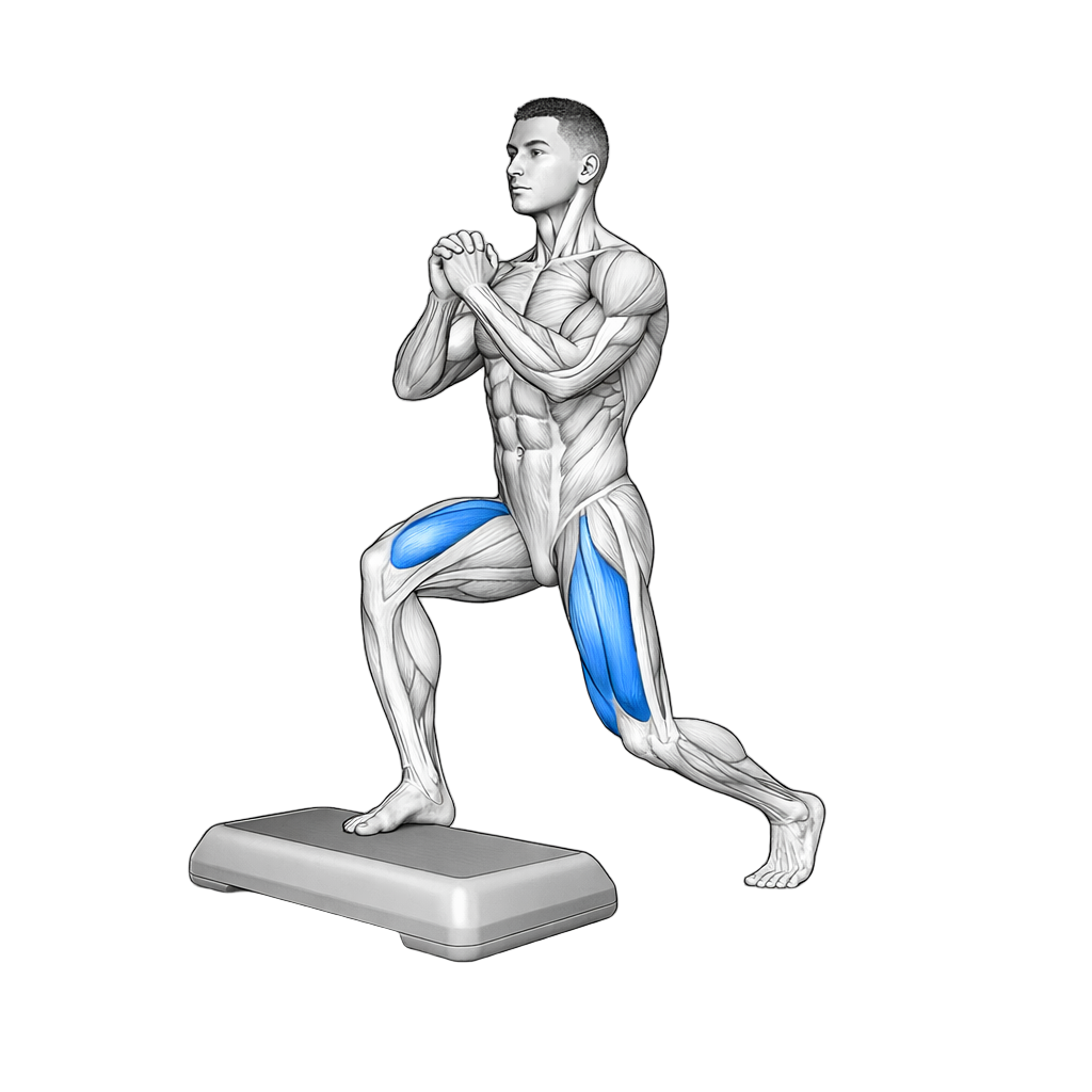 Deficit Reverse Lunge