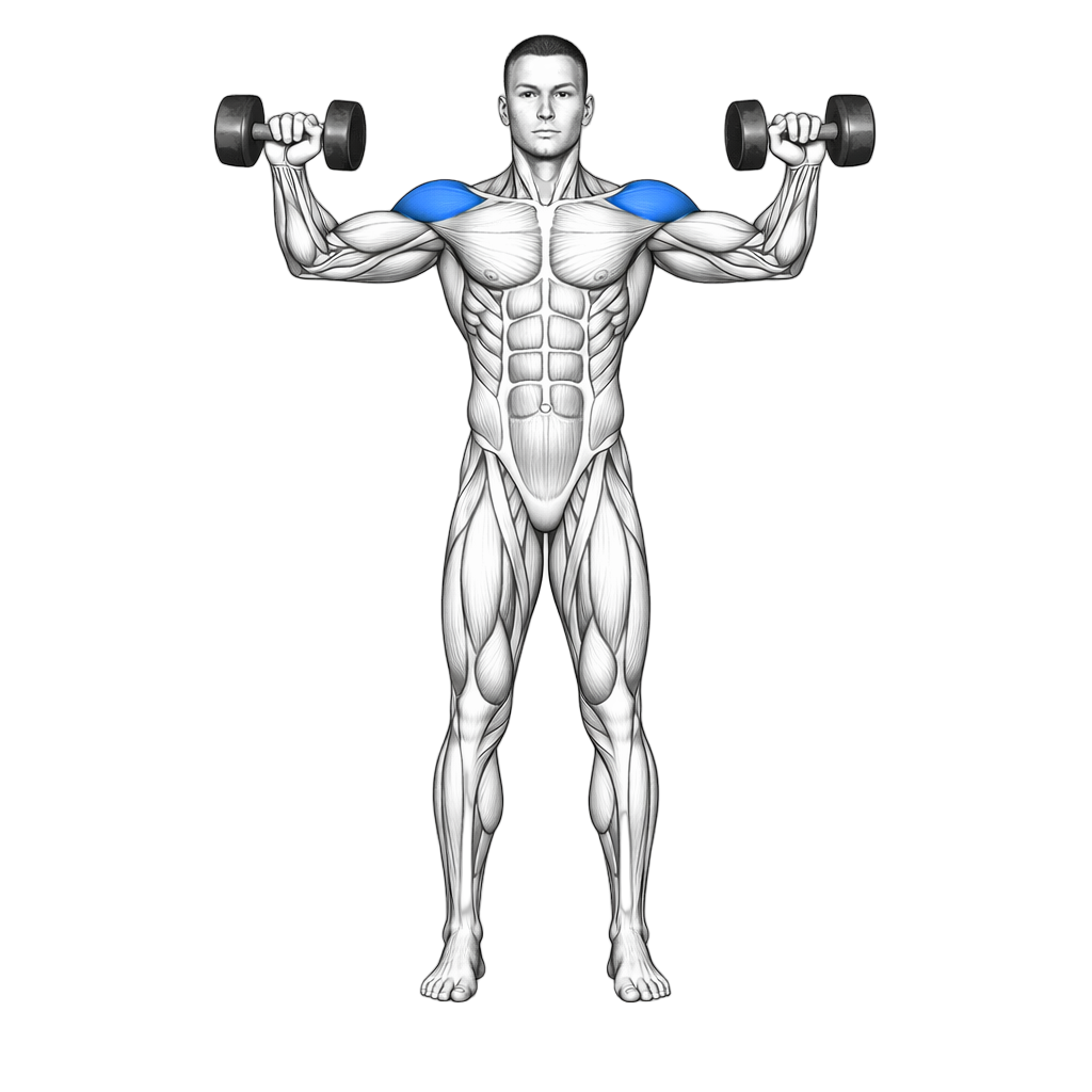 Dumbbell Cuban Shoulder Rotations