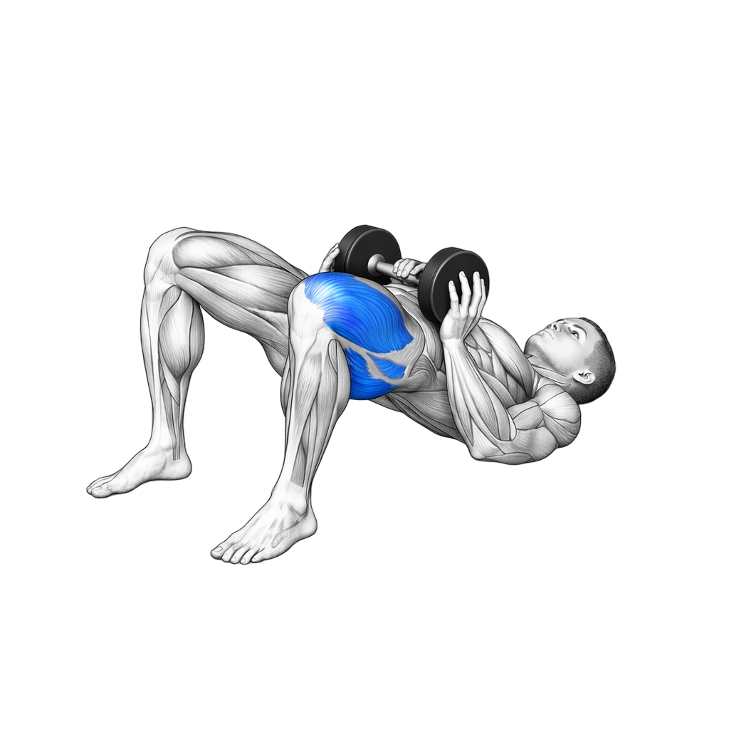 Dumbbell Glute Bridge