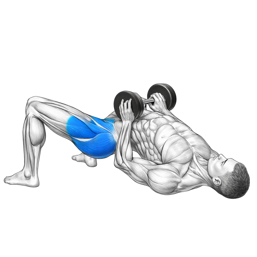 Dumbbell Hip Thrust