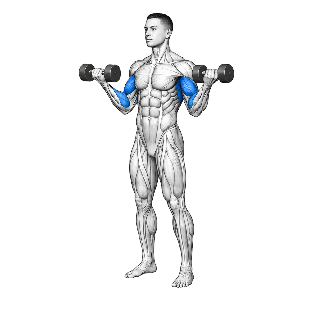Dumbbell No Money Curl