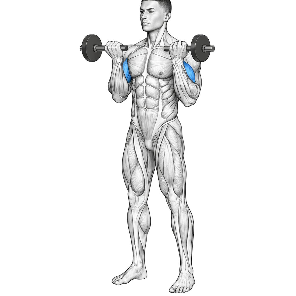 Dumbbell Pause Curl