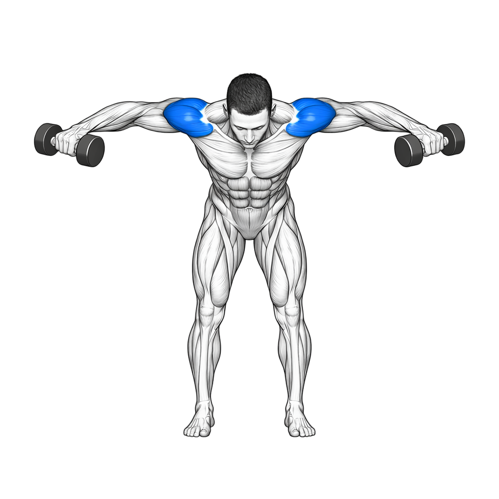 Dumbbell Rear Delt Raise