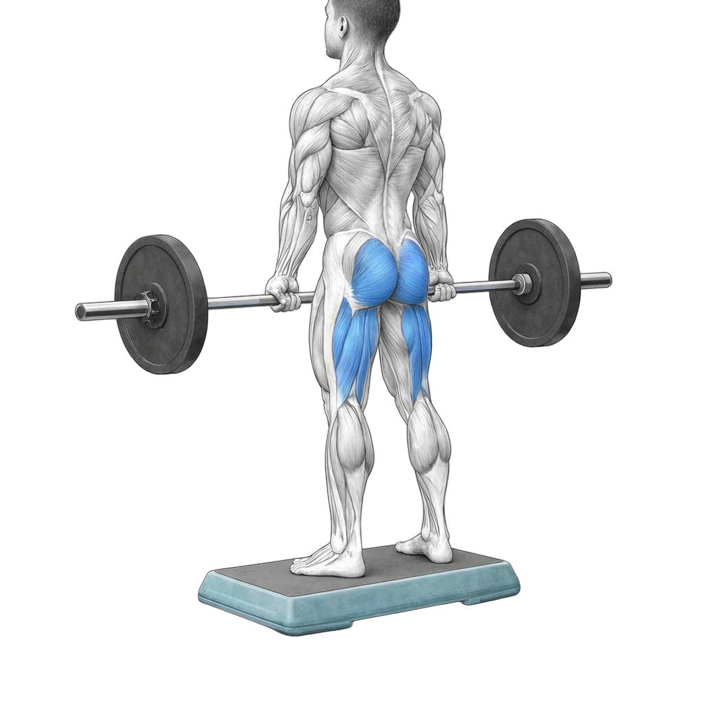 Elevated Platform Deadlift