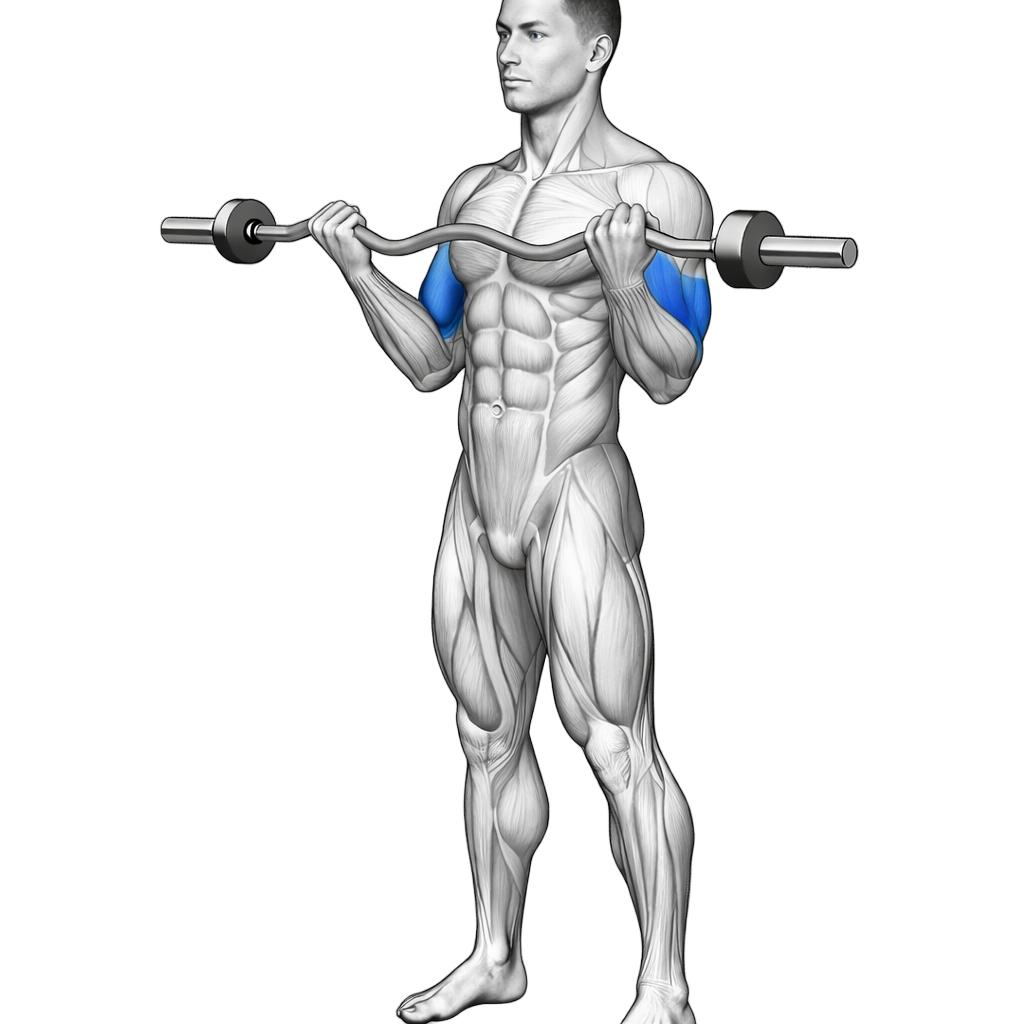 EZ-Bar Reverse Grip Curl