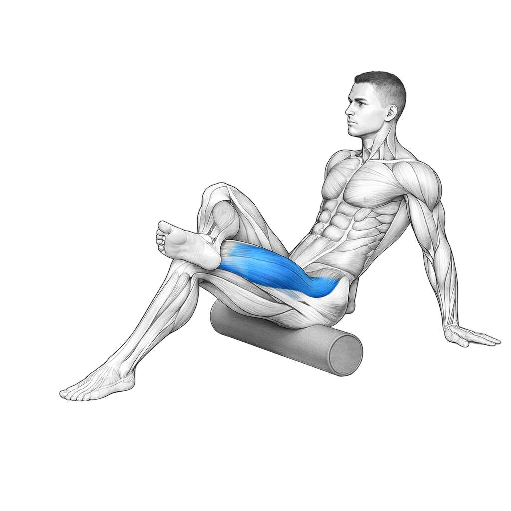 Foam Roll Glutes