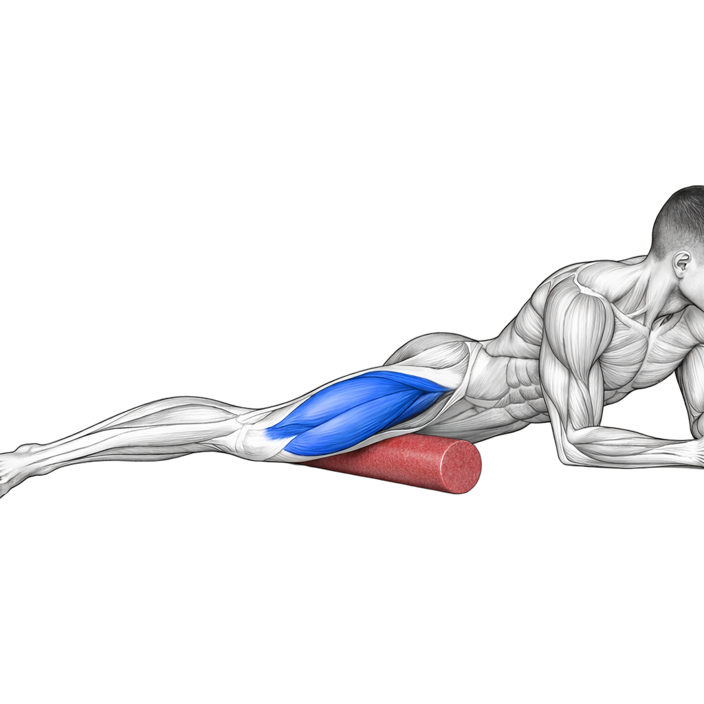 Foam Roll Hip Adductors