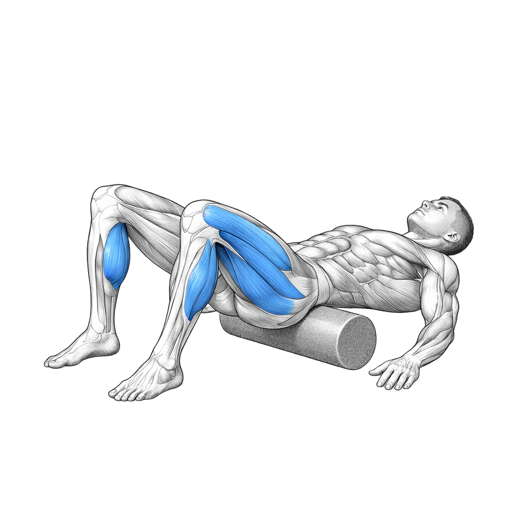 Foam Roll Hip Thrust