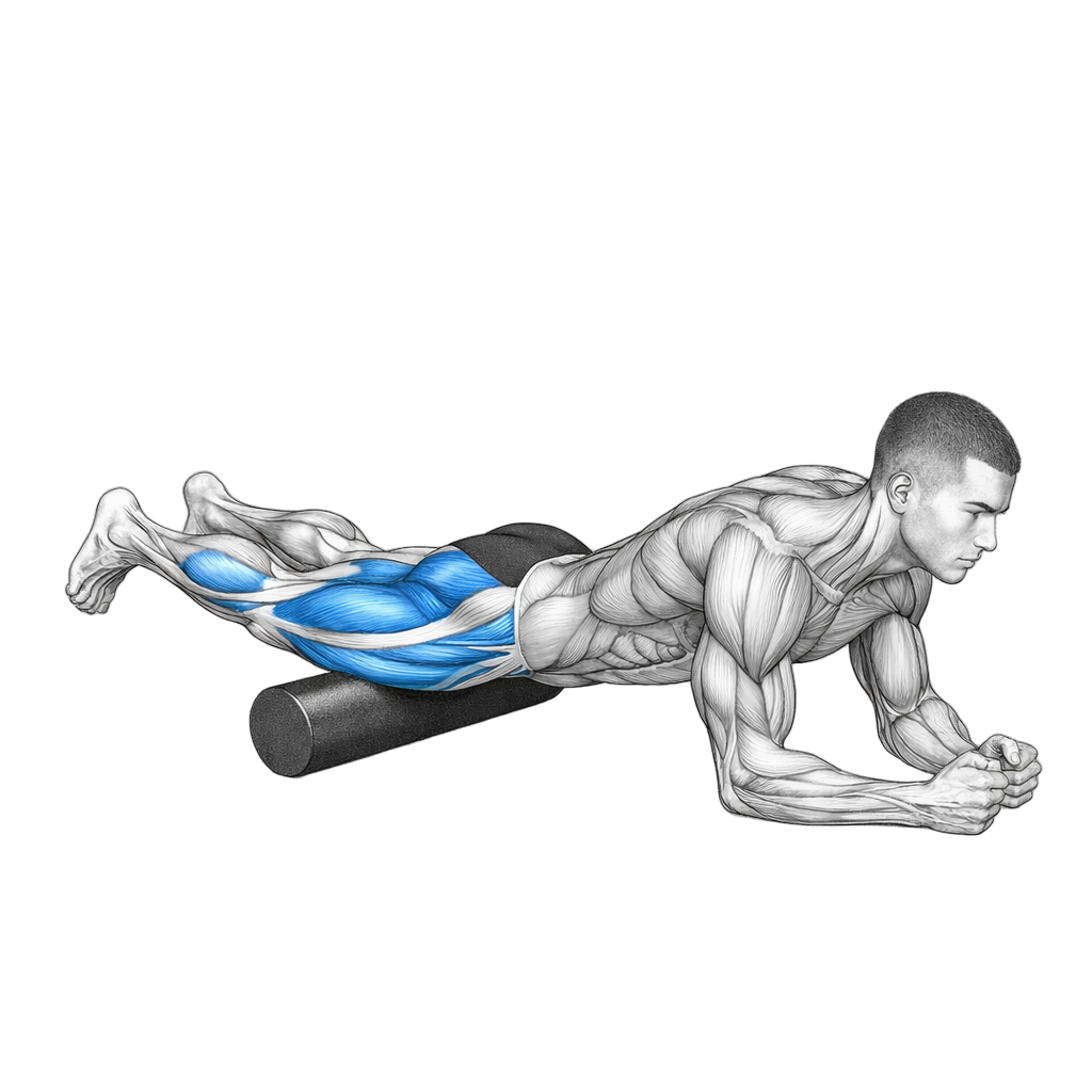 Foam Roll Quadriceps