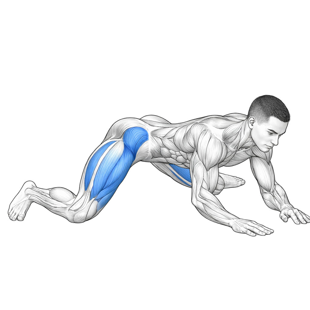 Frog Stretch exercise demonstration