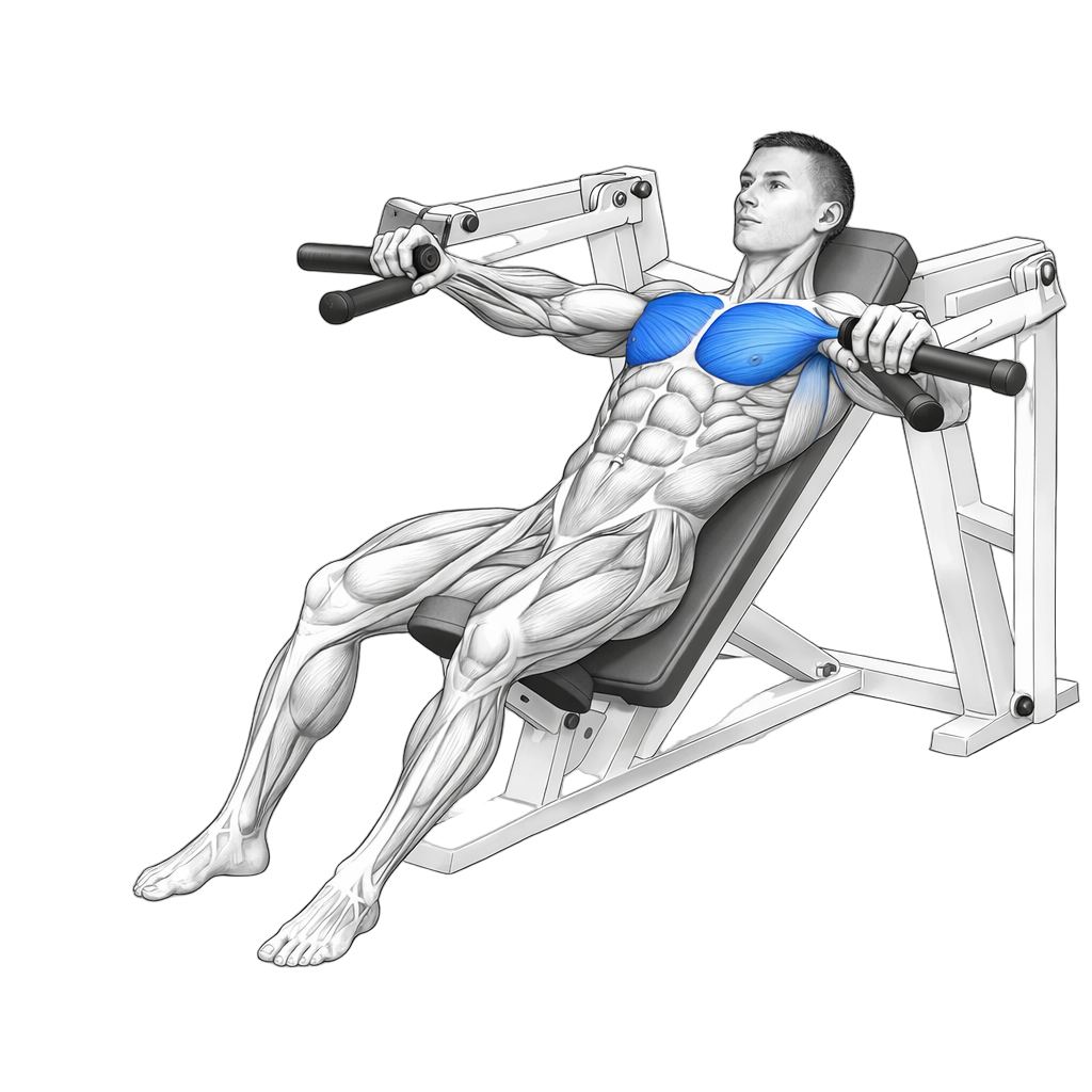 Hammerstrength Decline Chest Press
