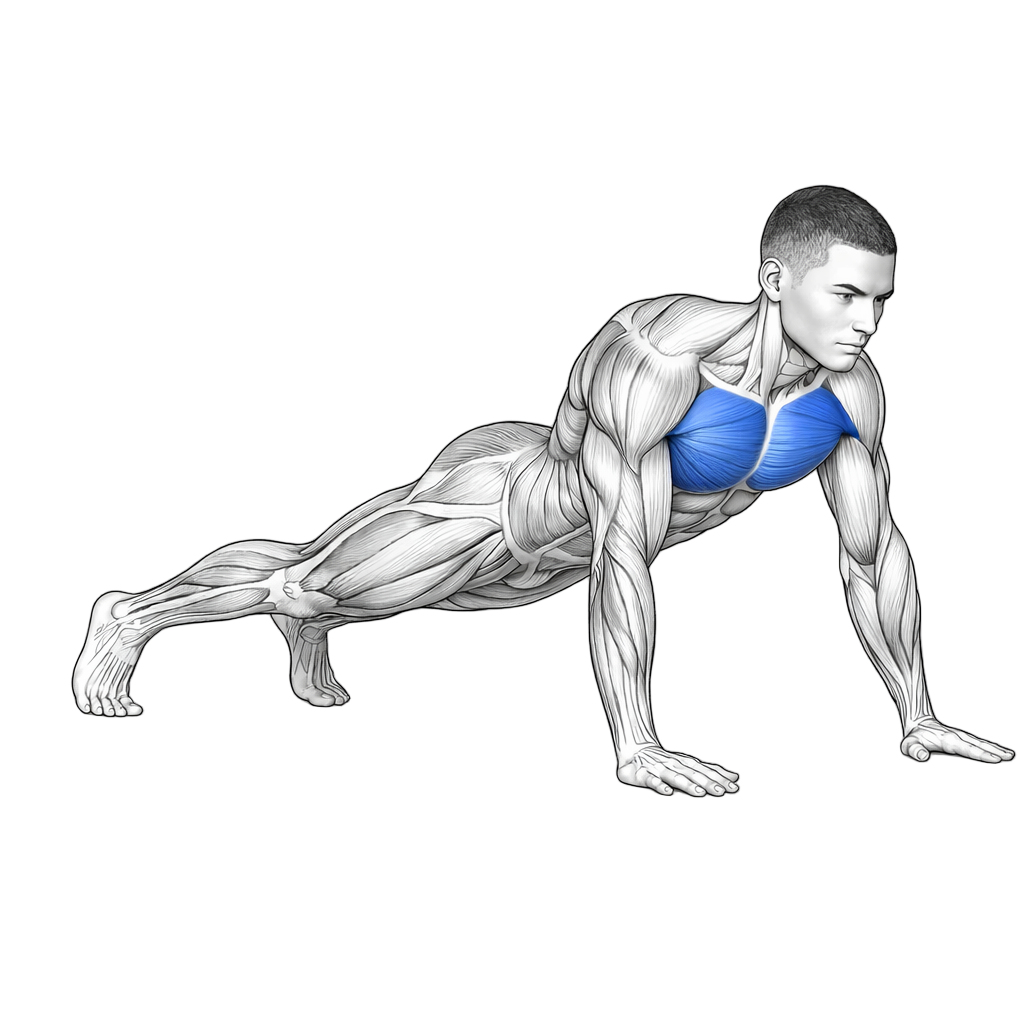 Hand Release Push Up exercise demonstration