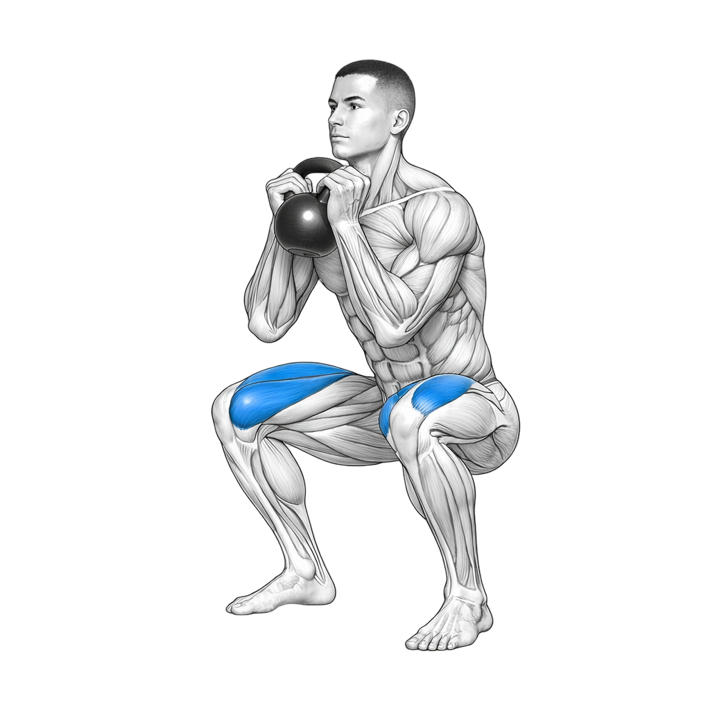 Kettlebell Front Squat