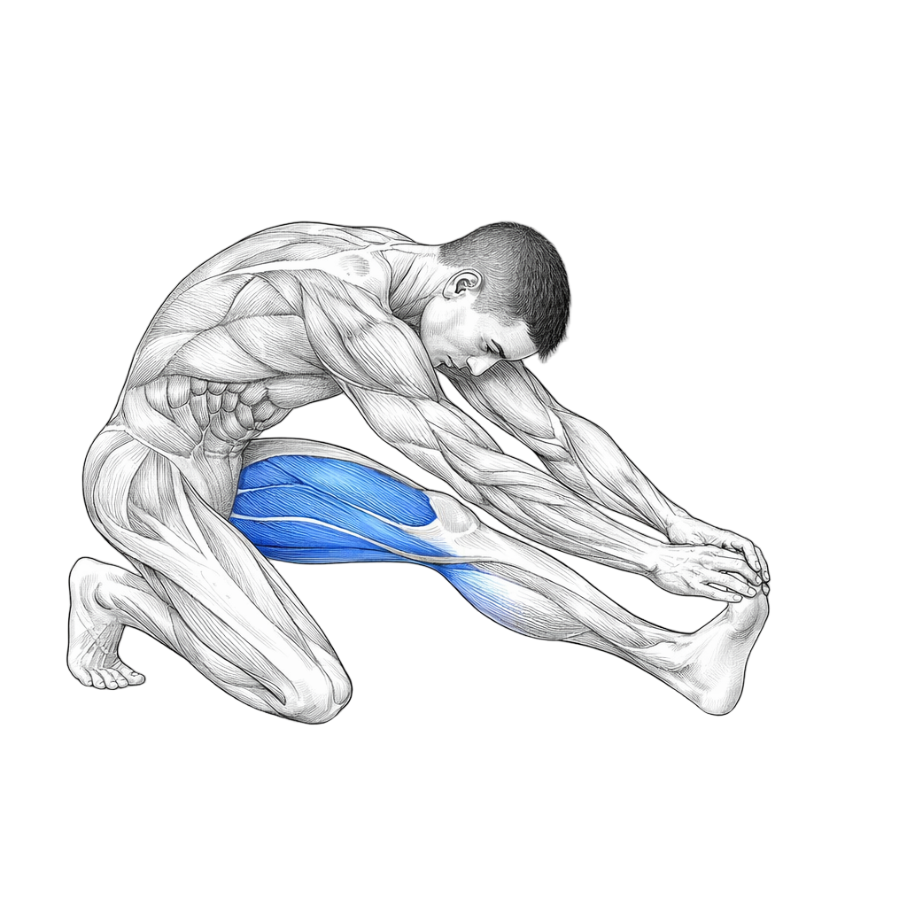 Kneeling Hamstring Stretch exercise demonstration