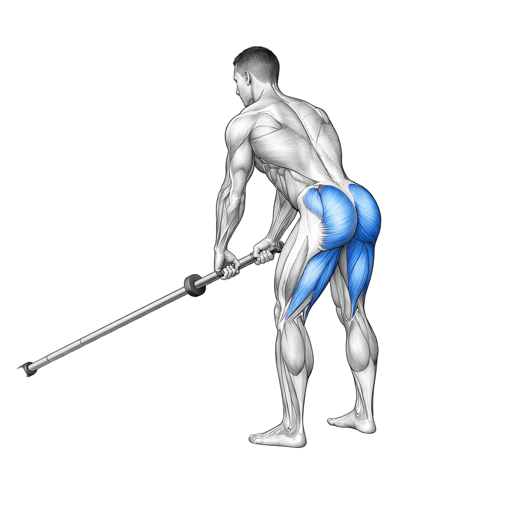 Landmine Romanian Deadlift