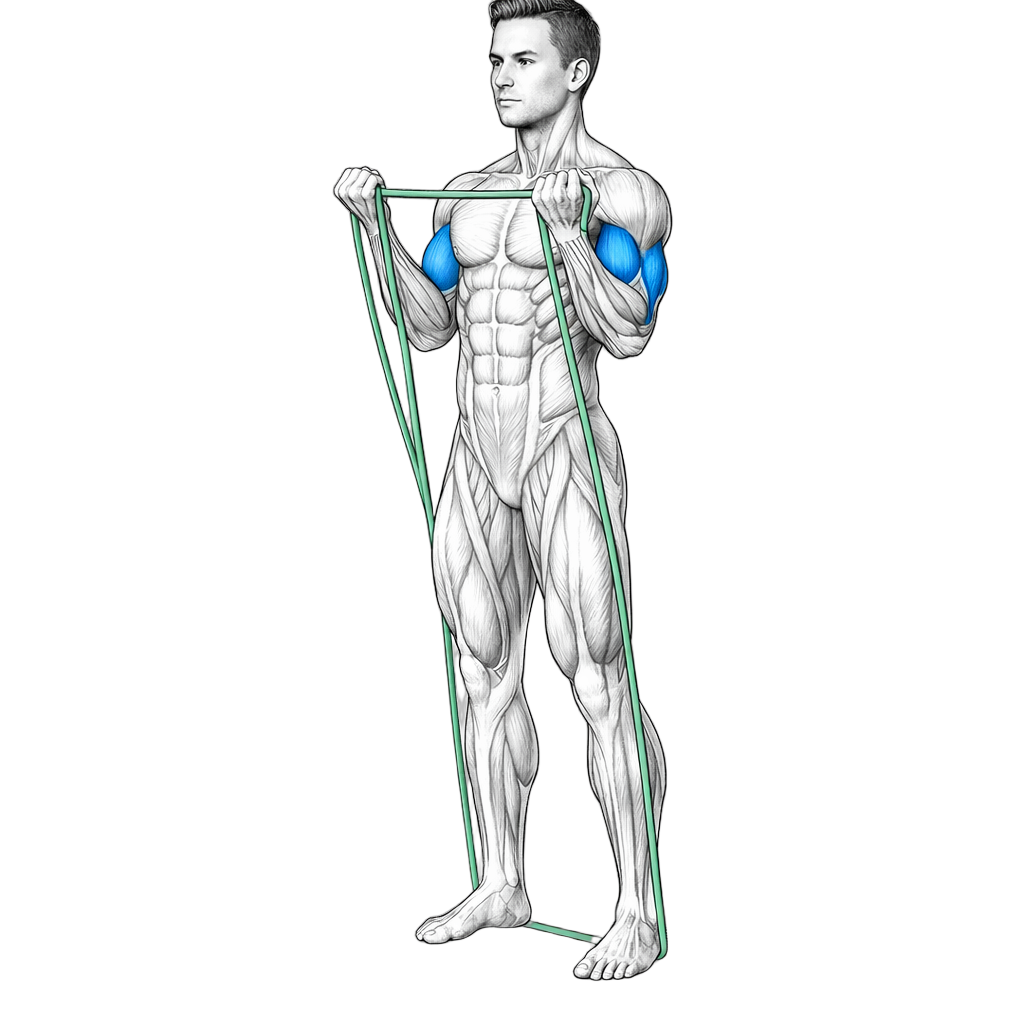 Loop Band Bicep Curl