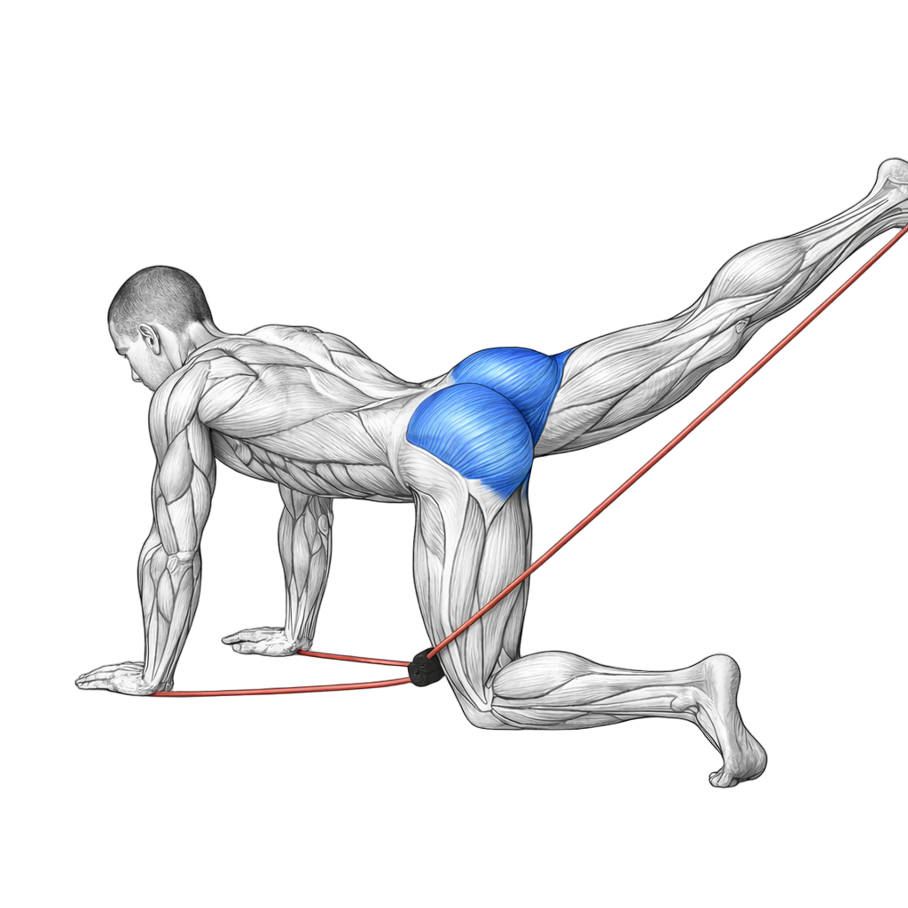Loop Band Glute Kickback