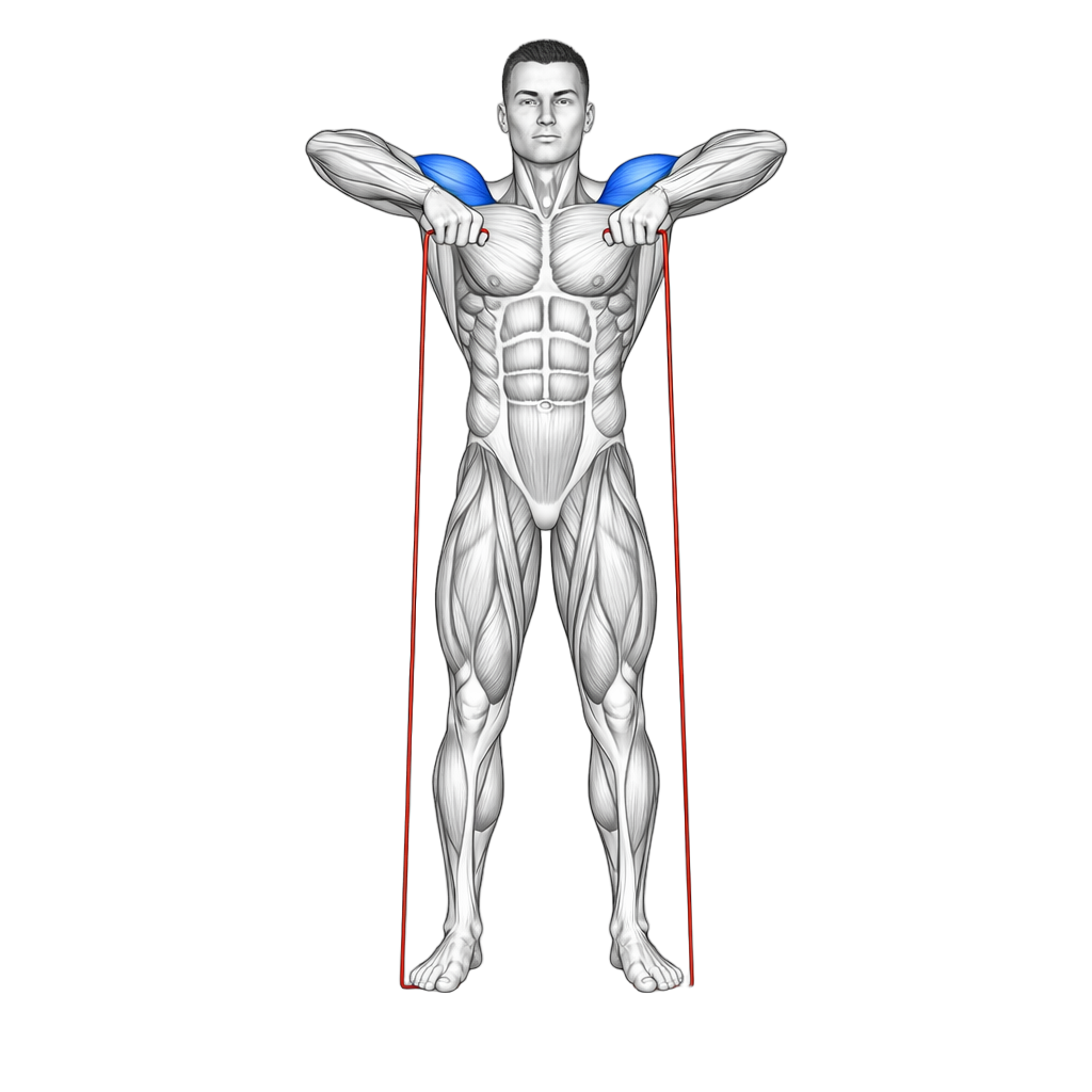 Loop Band High Pull