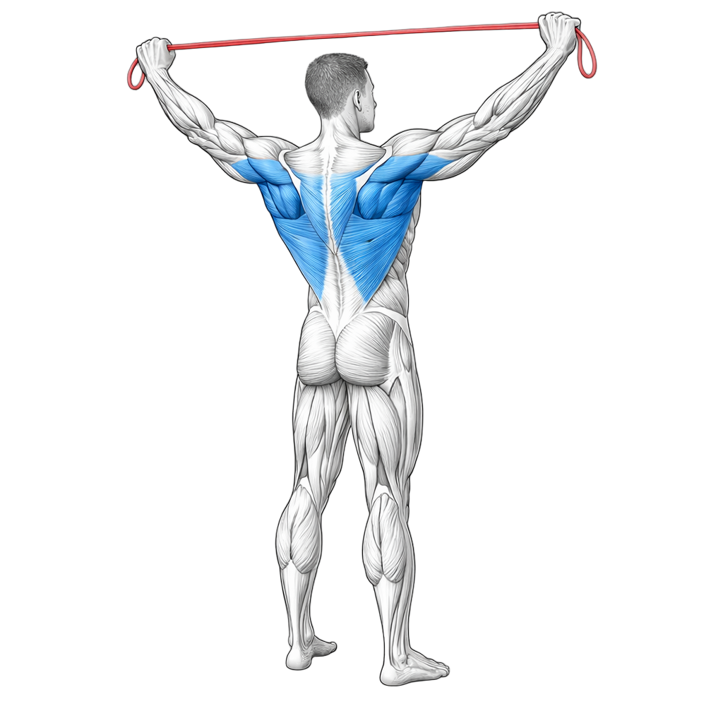 Loop Band Overhead Pull Apart