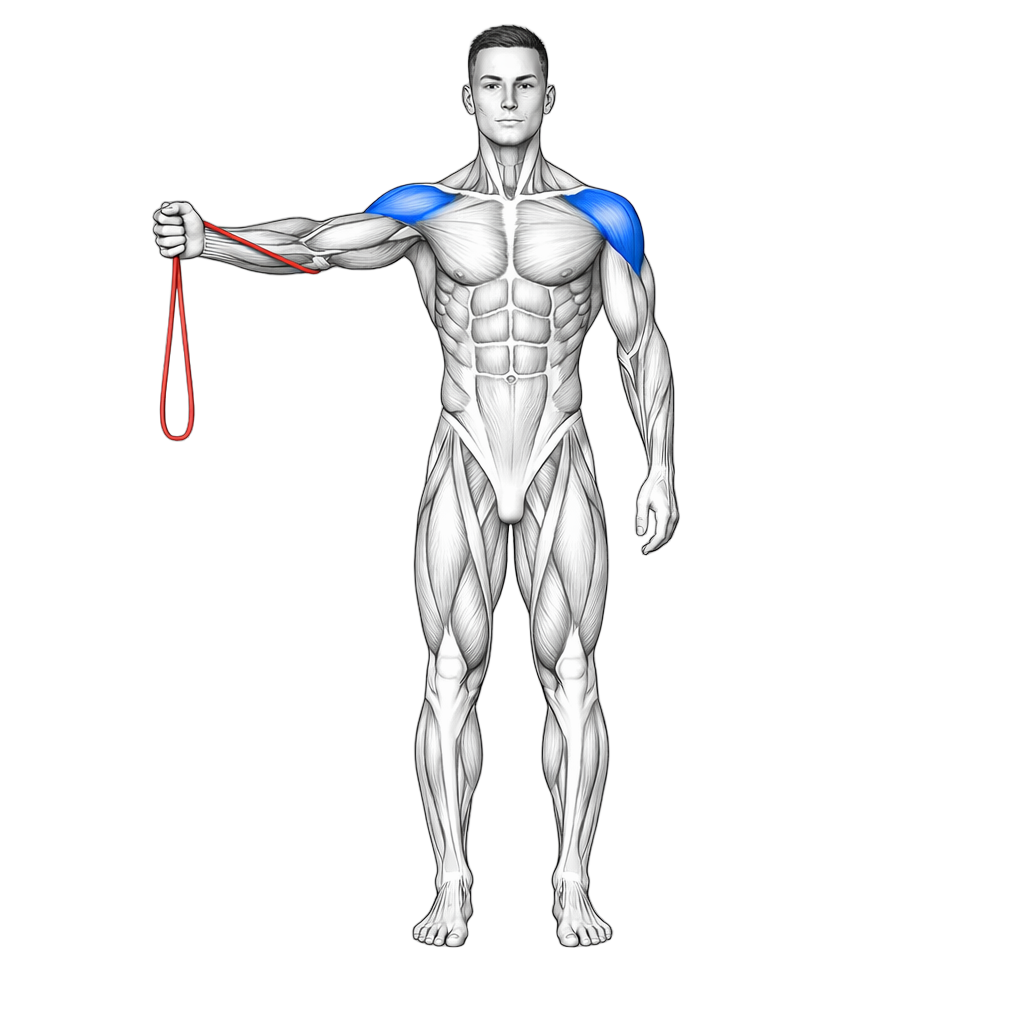 Loop Band Shoulder External Rotation exercise demonstration