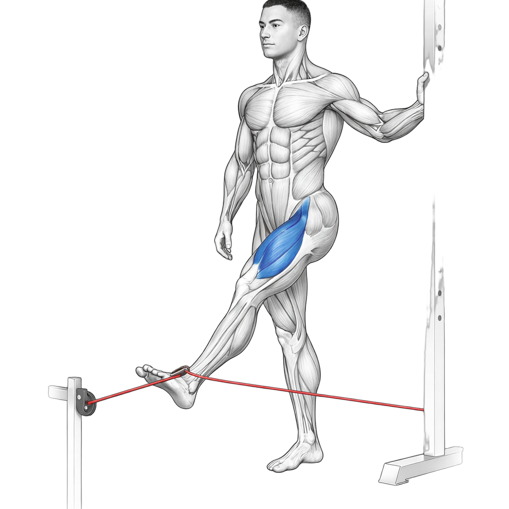 Loop Band Standing Hip Adduction