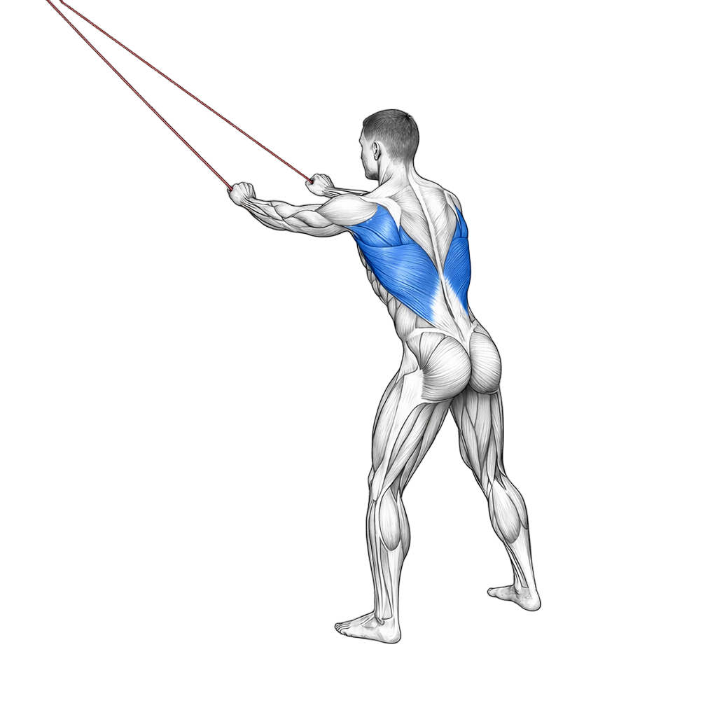 Loop Band Straight-Arm Pull Down