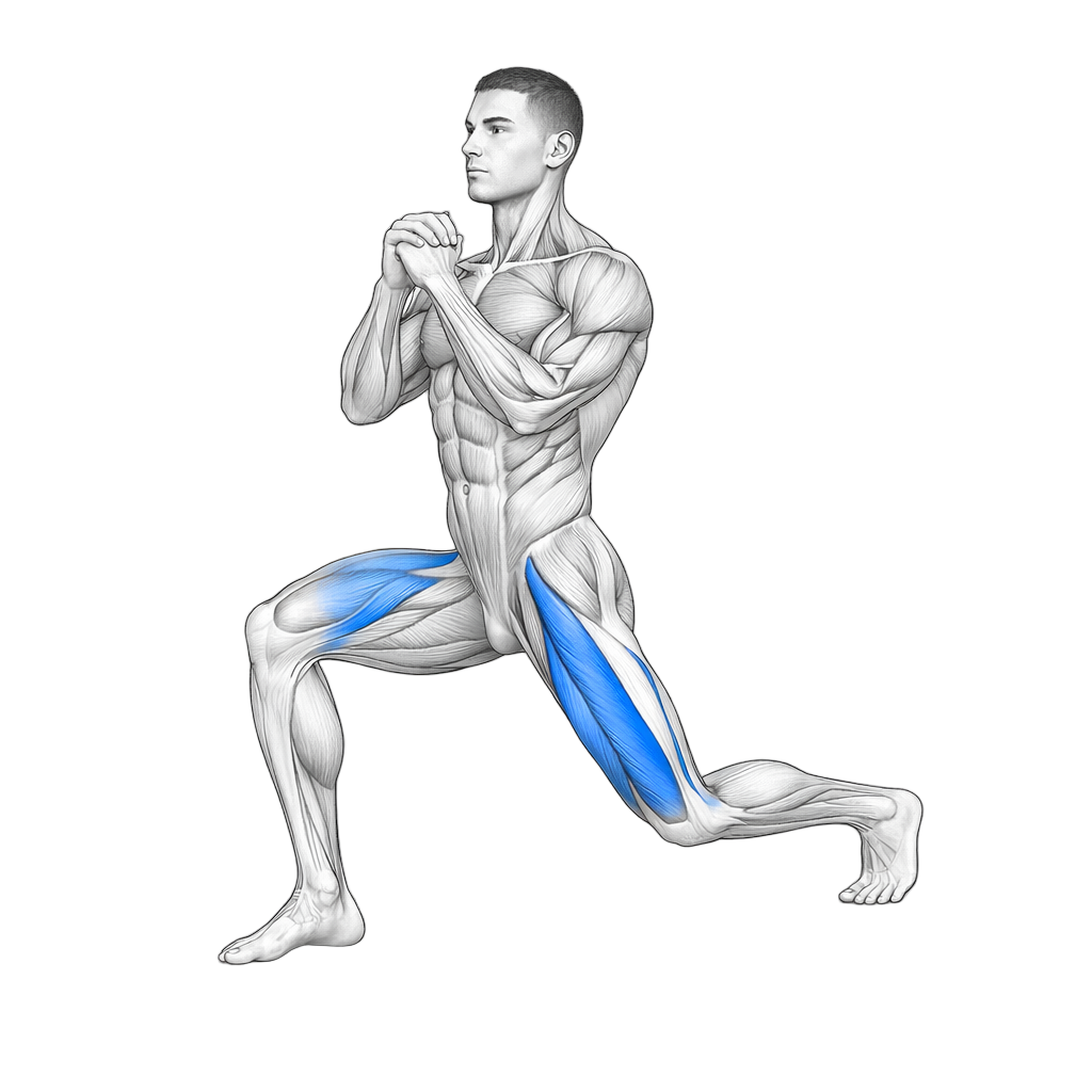 Lunge to Hamstring Stretch
