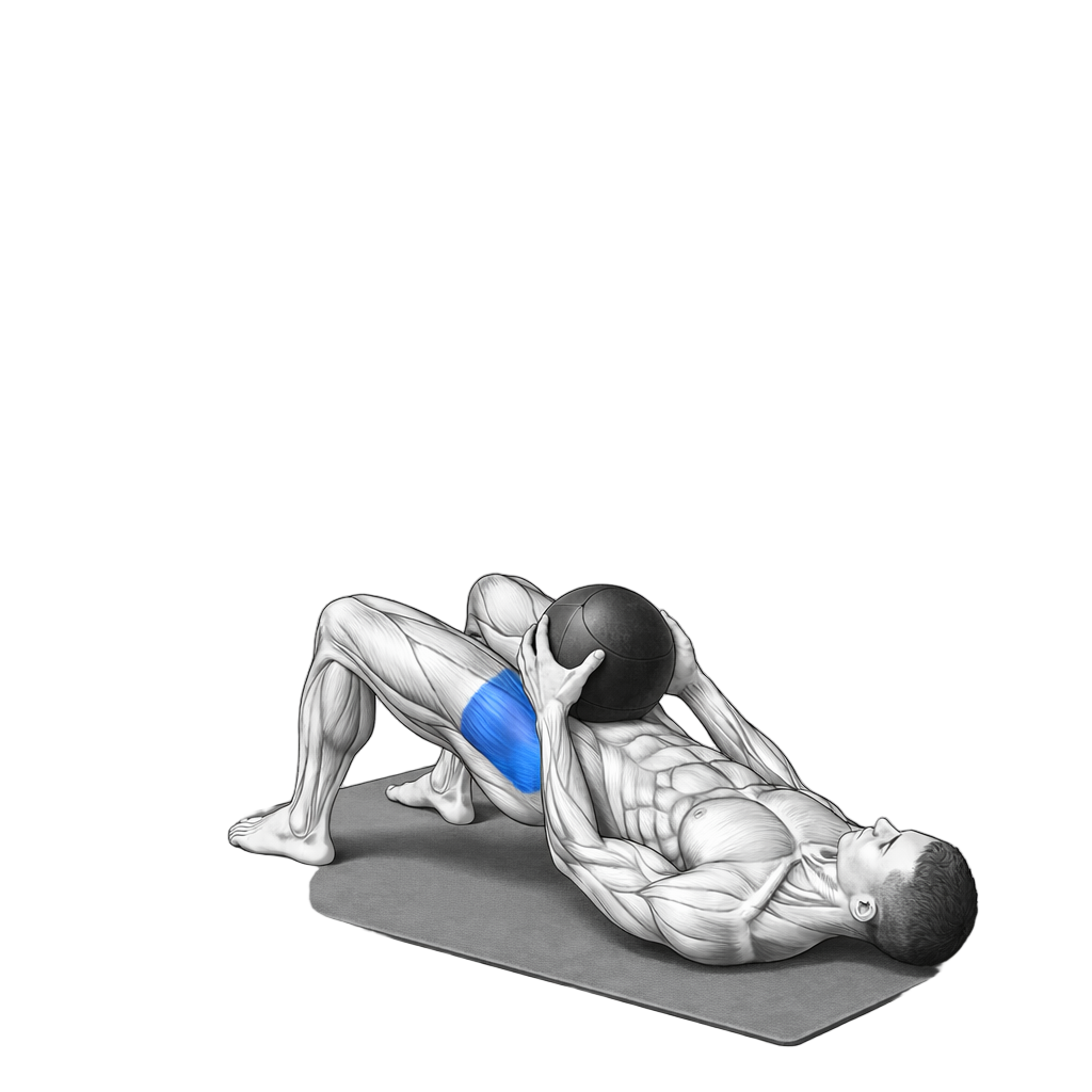 Medicine Ball Hip Thrusts