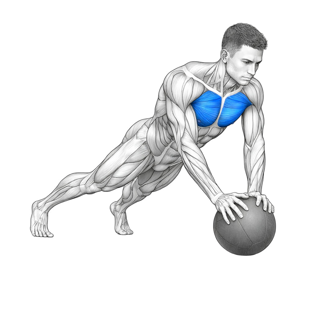 Medicine Ball Push Up