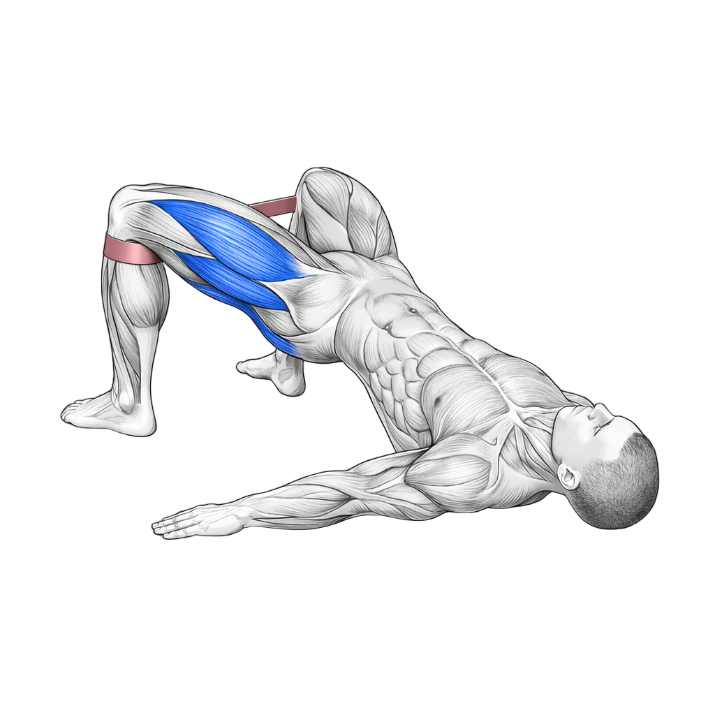 Mini Loop Band Glute Bridge