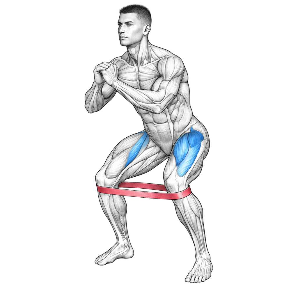 Mini Loop Band Lateral Walk