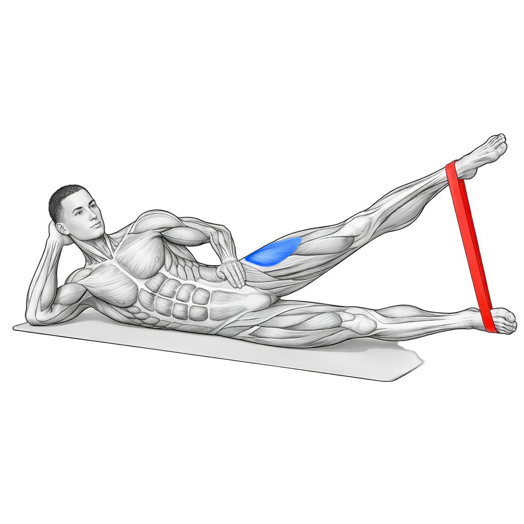 Mini Loop Band Side-Lying Hip Abduction