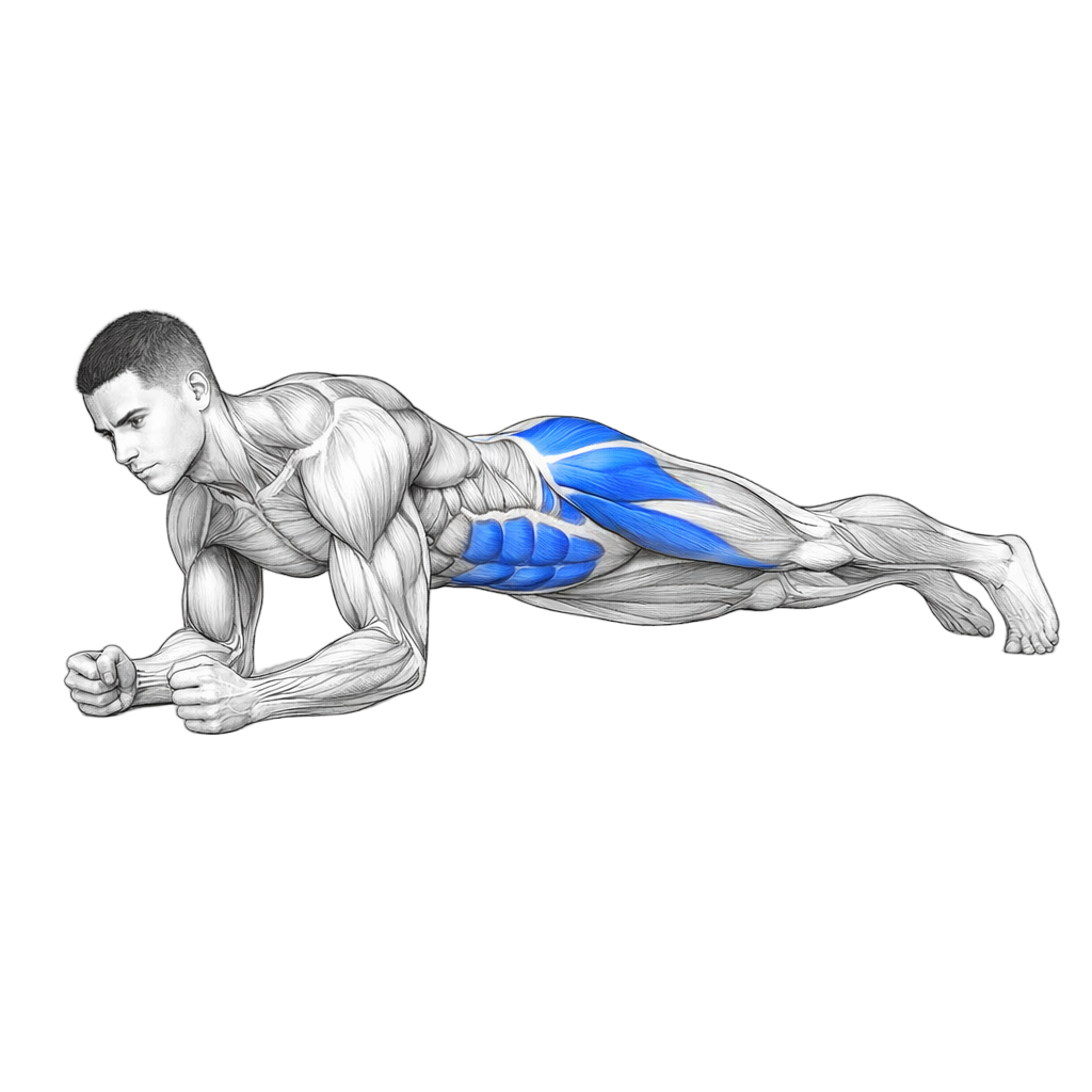 Plank Hip Dip